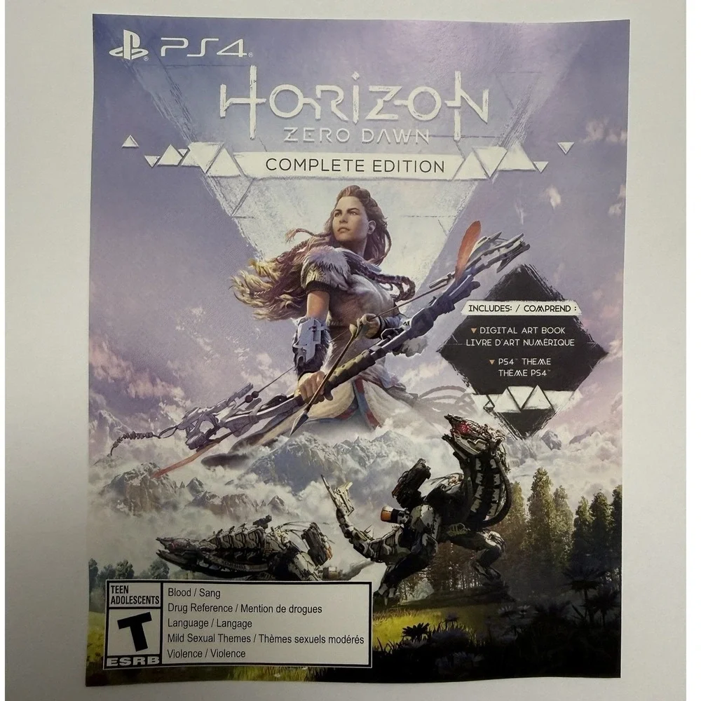 Horizon Zero Dawn Complete Edition PlayStation Hits (Sony‎ PS4, 2017) CIB